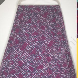 LulaRoe Maxi Skirt XXXL HEARTS MULTI 3x